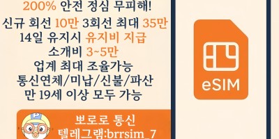 @brrsim_7텔레그램 선불유심내구제 급전 뽀로로통신 선불유심매입 뽀로로통신 선불유심현금화하는업체 선불유심구매 간편무서류소액급전